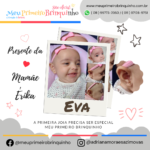 Primeiro Brinquinho – Presente da Mamãe Érika para Eva